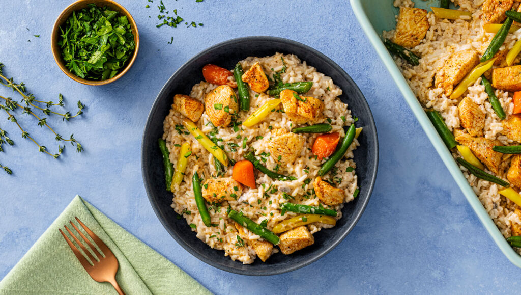 easy chicken and rice casserole with white rice recipe