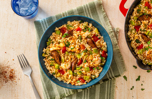 jumpin jambalaya white rice
