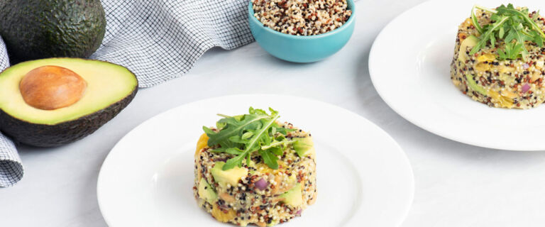 Citrus Quinoa Salad and Quinoa Avocado