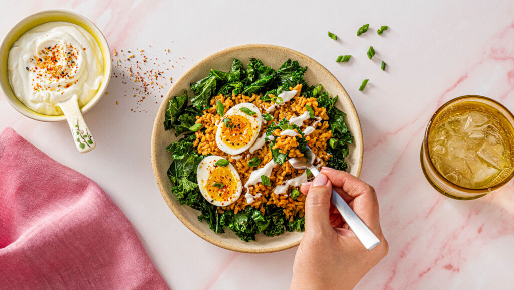 miso kale power bowl recipe