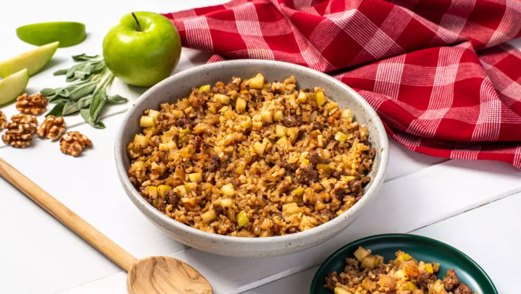apple walnut stuffing recipe