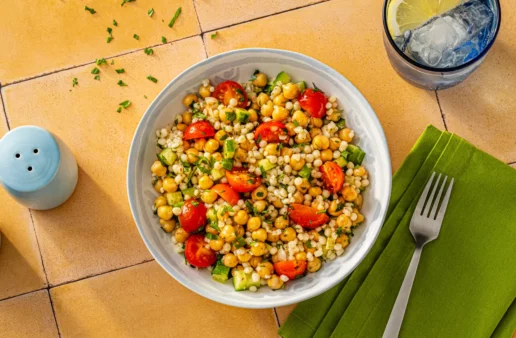 pearl couscous and chickpea salad recipe