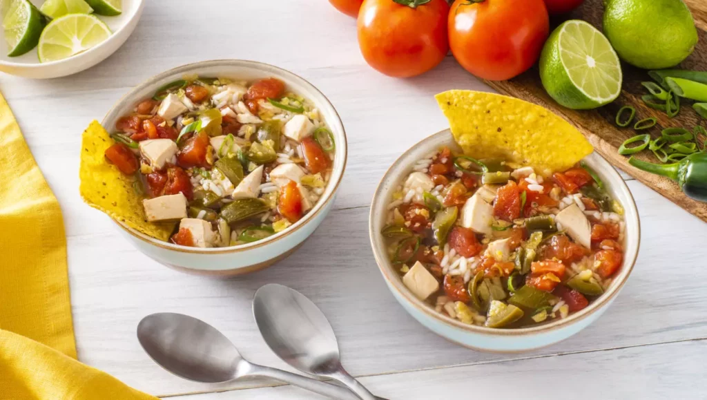 chicken tortilla soup with rice recipe